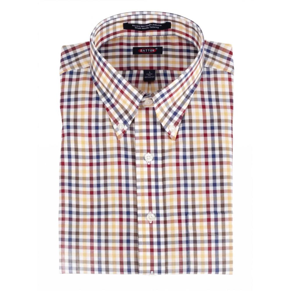 NEW BATTON men's cotton long sleeve in multi
